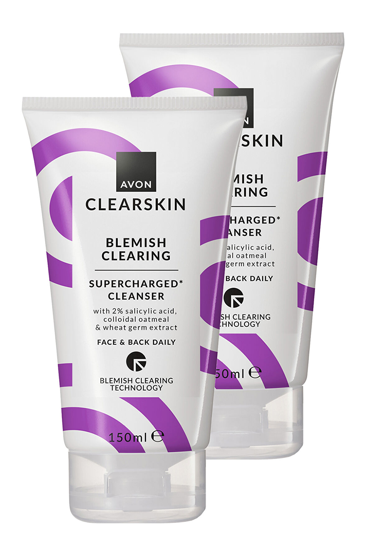 Clearskin Supercharged Lekeler İçin Temizleyici 150 Ml. İkili Set