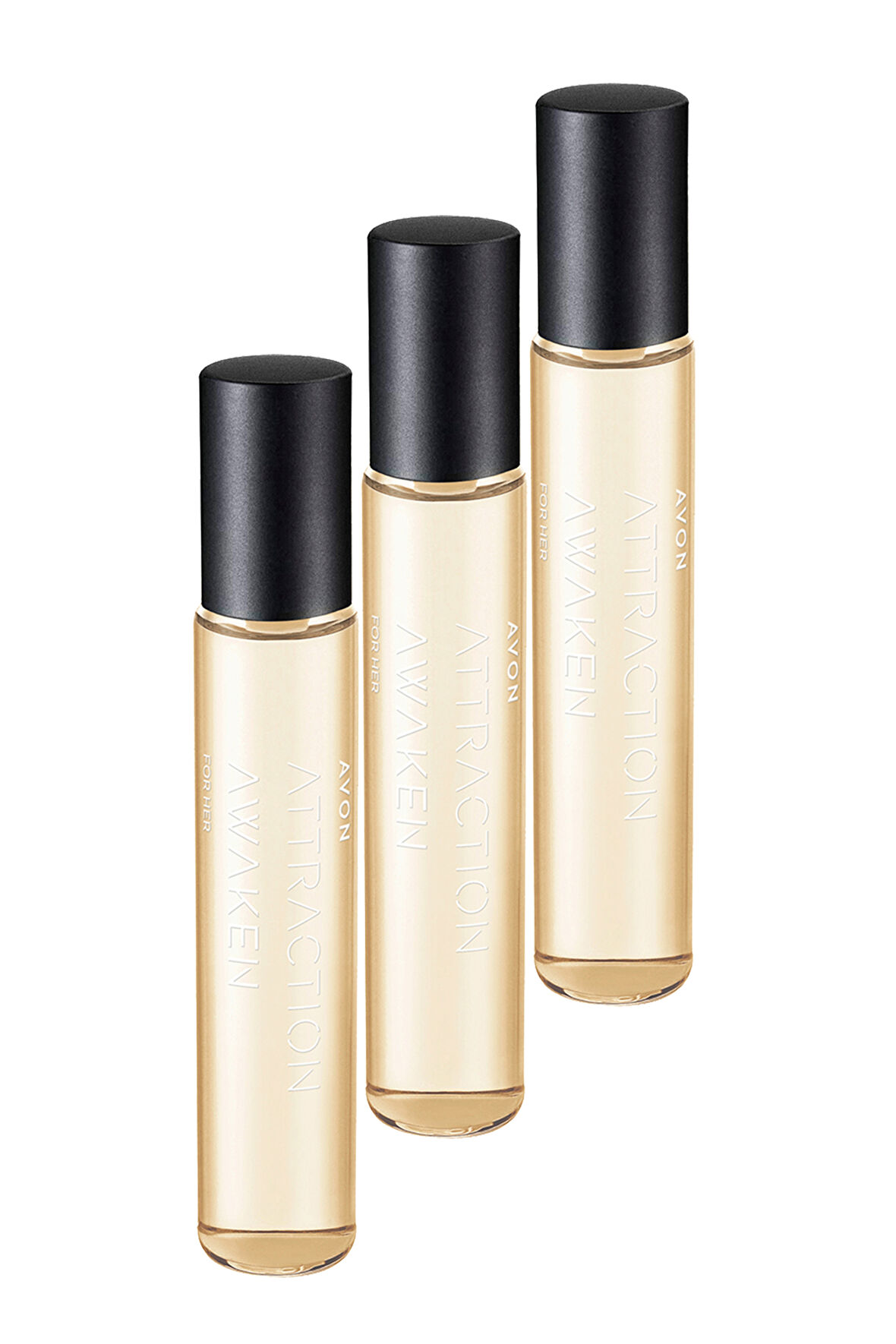 Attraction Awaken Kadın Parfüm Edp 10 Ml. Üçlü Set