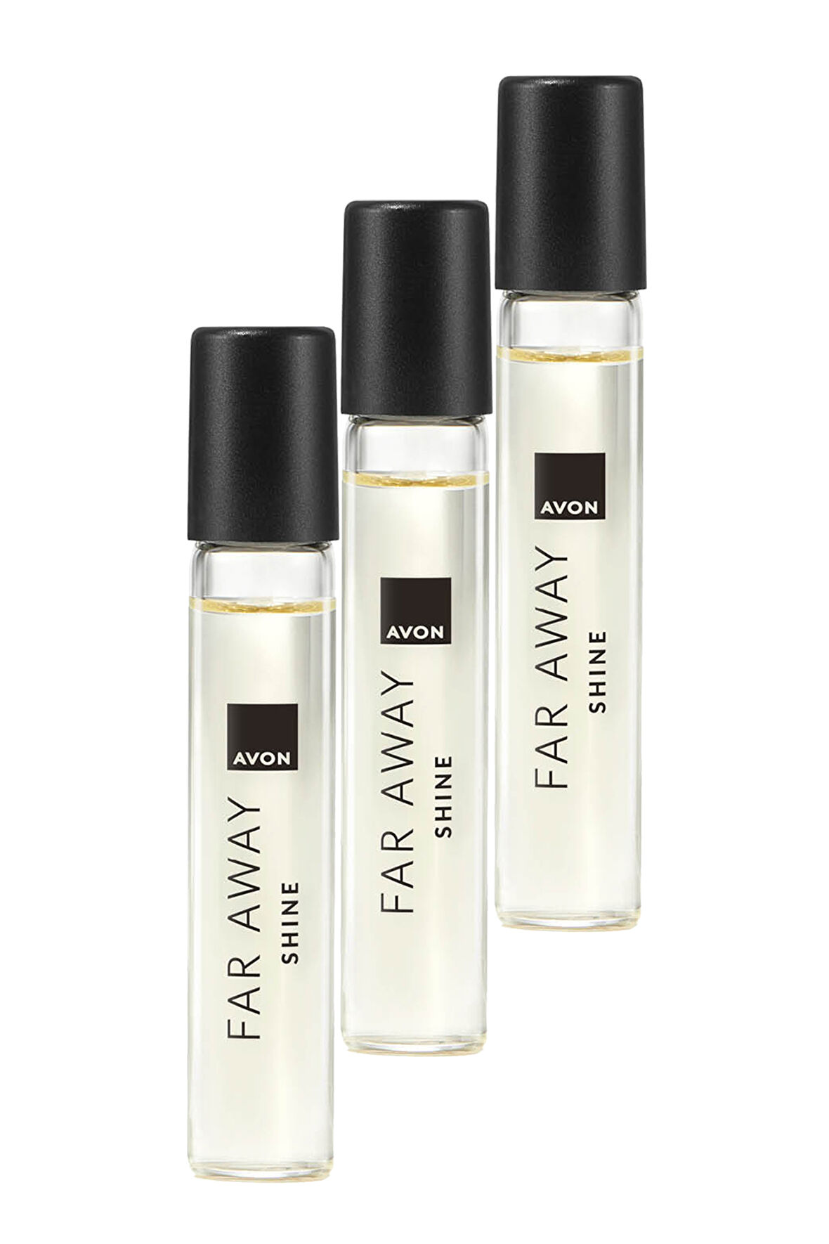 Far Away Shine Kadın Parfüm Edp 10 Ml. Üçlü Set