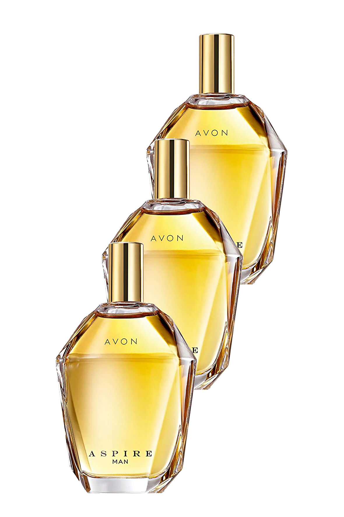 Aspire Erkek Parfüm Edt 75 Ml. Üçlü Set