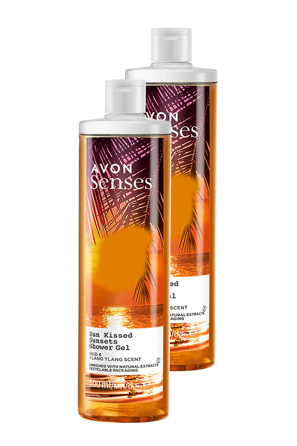 Senses Sun Kissed Sunsets Duş Jeli 500 Ml. İkili Set