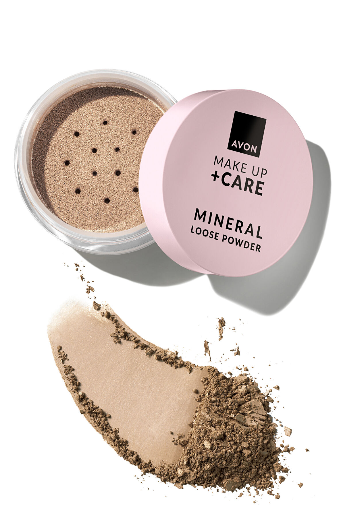 Make Up + Care Mineral Toz Pudra Fondöten Light Medium