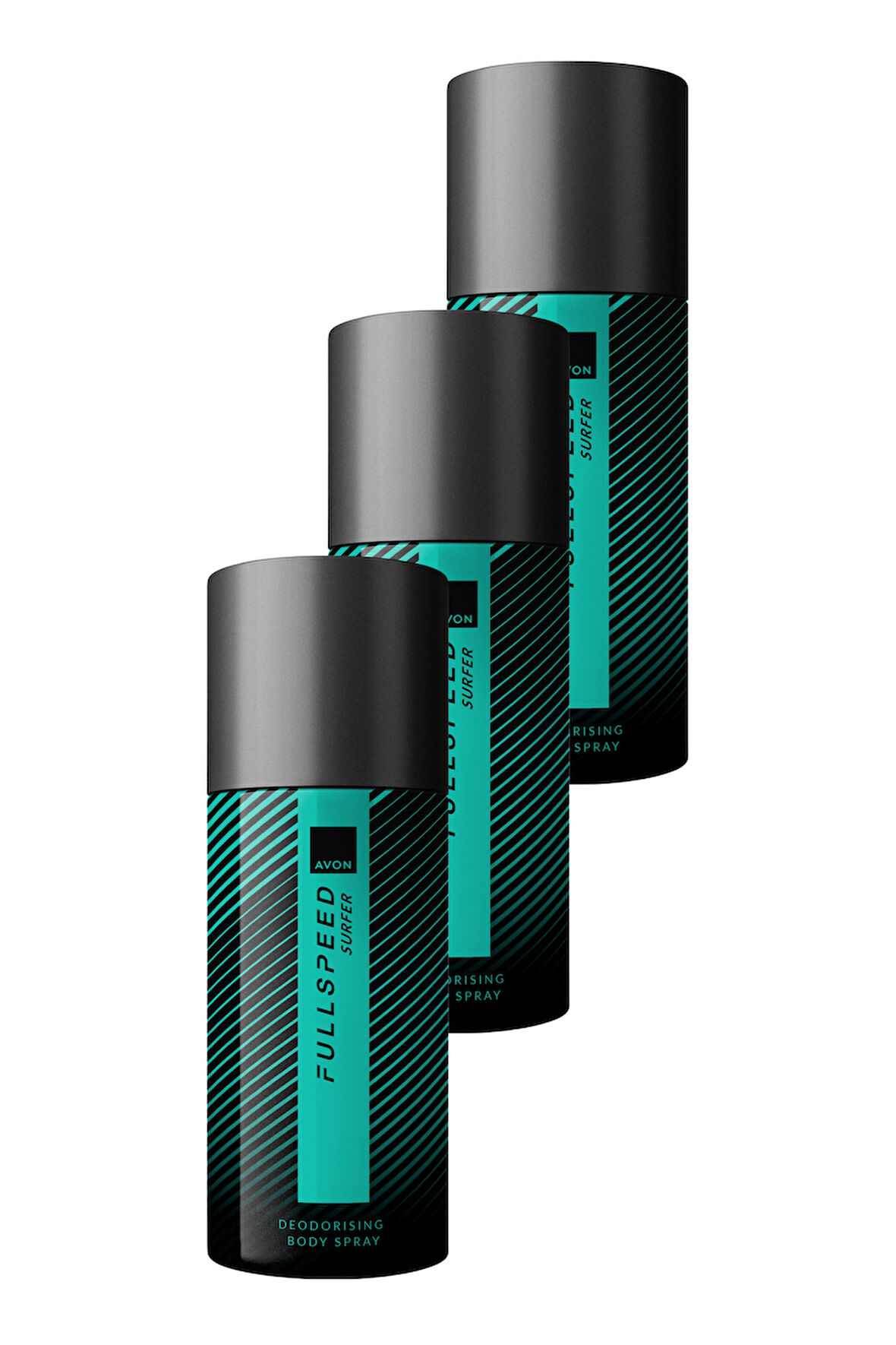 Full Speed Surfer Erkek Sprey Deodorant 150ml Üçlü Paket