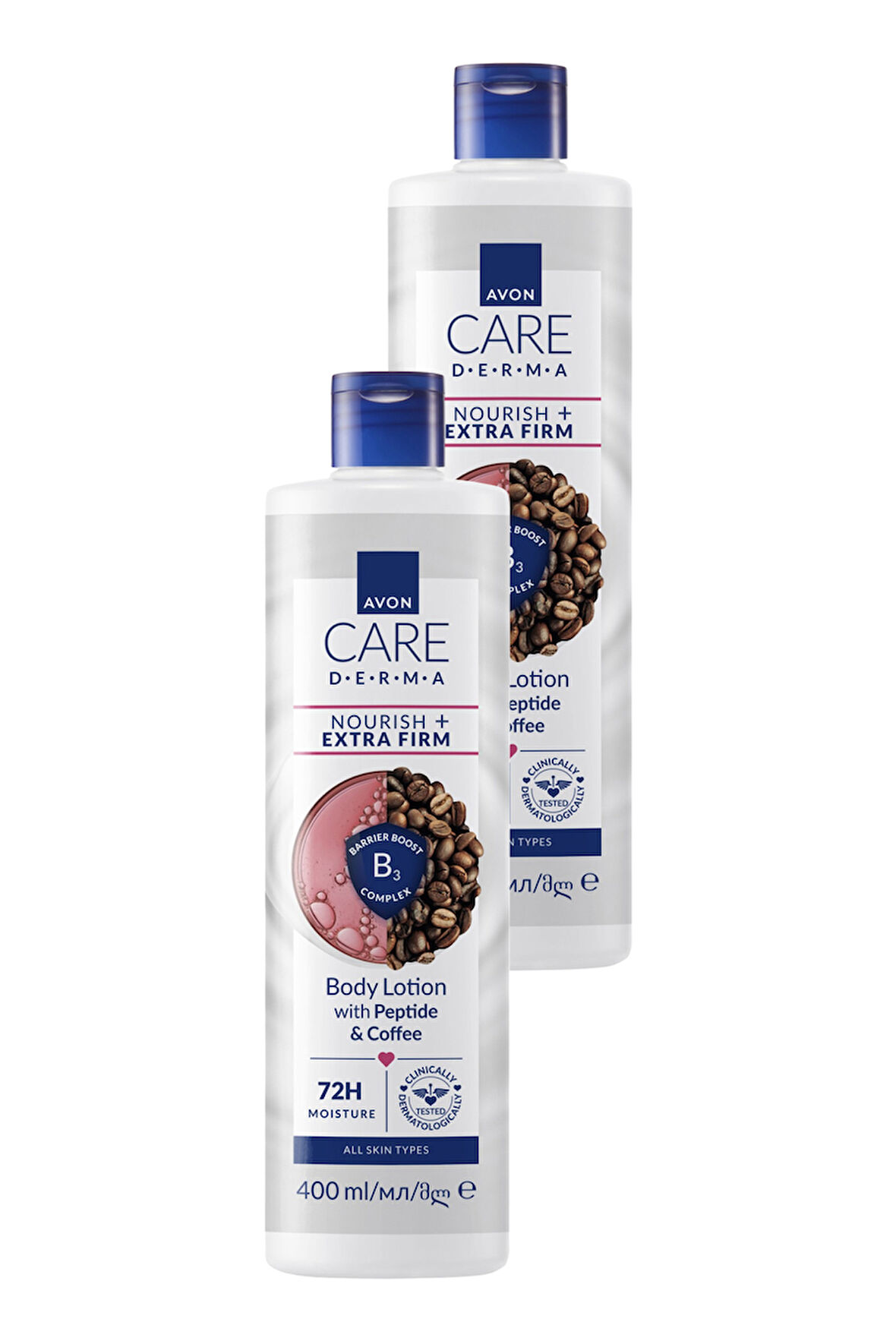 Care Derma Nourish + Extra Firm Vücut Losyonu 400ml İkili Paket