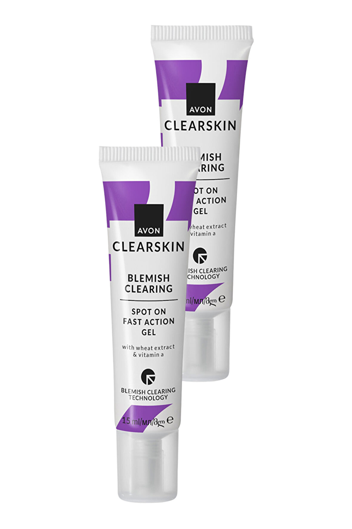 Clearskin Sivilce Lekesi Görünümünü Düzgünleştirmeye Yardımcı Jel 15ml İkili Paket