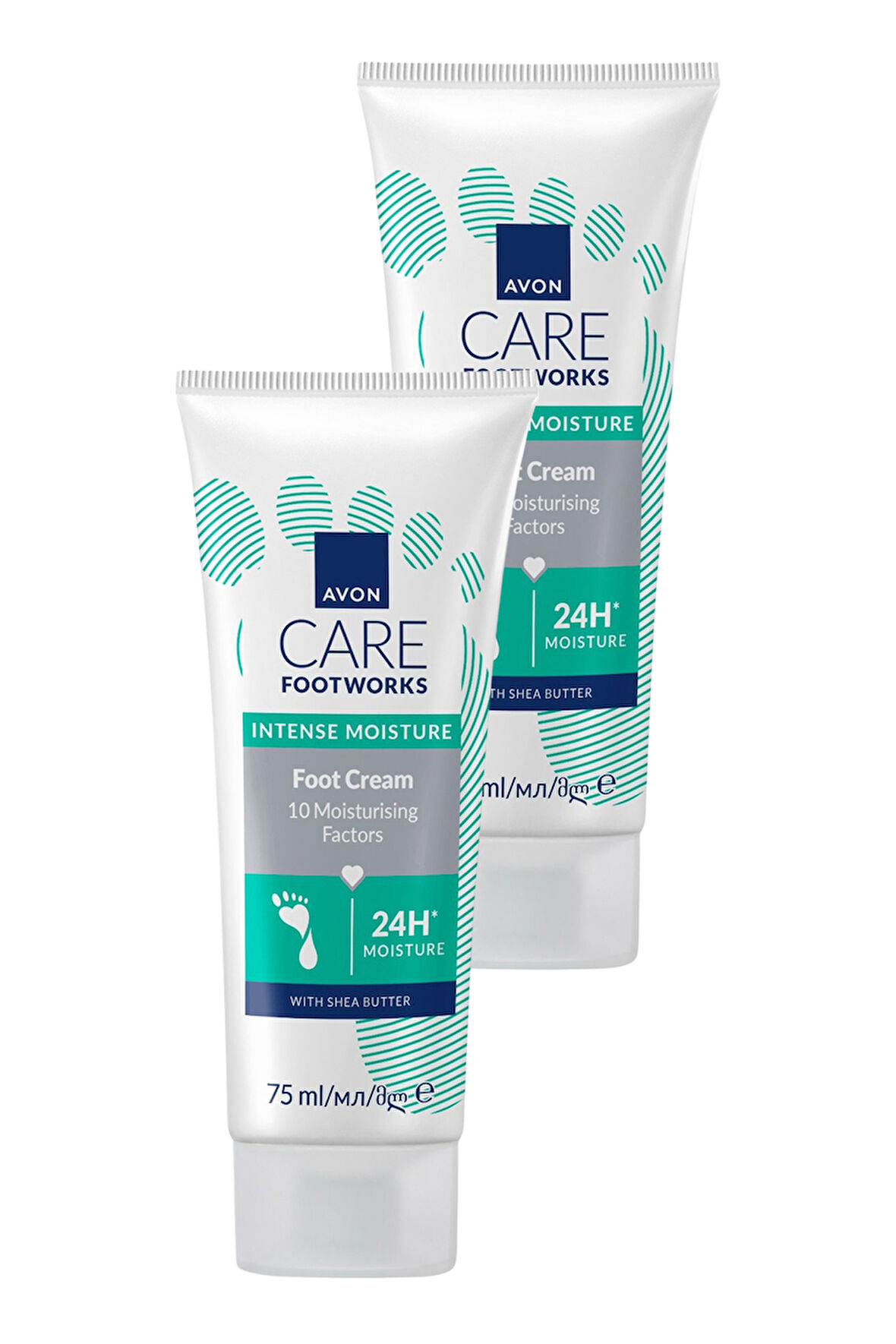 Footworks Yoğun Nemlendirici Ayak Kremi 75ml İkili Paket