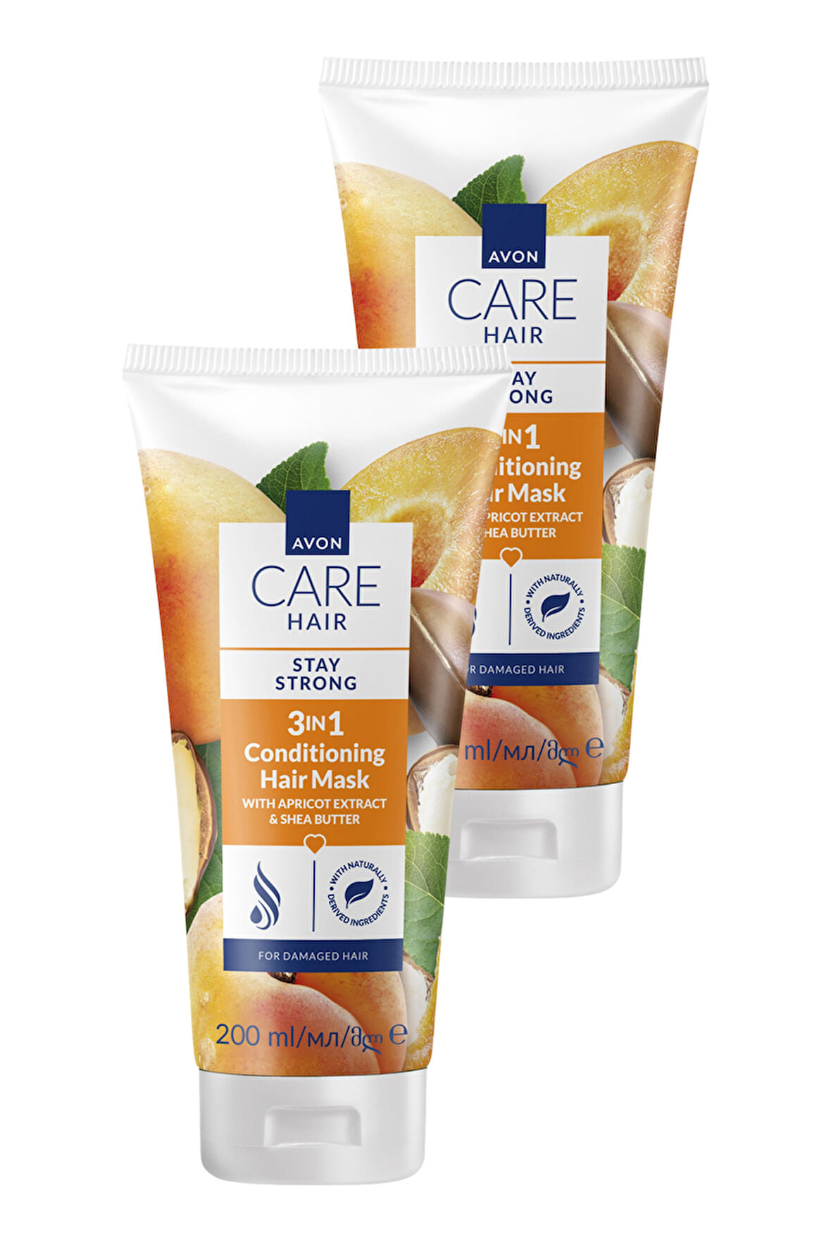 Care Kayısı Özü ve Shea Yağı İçeren 3’ü 1 Arada Saç Maskesi 200ml İkili Paket