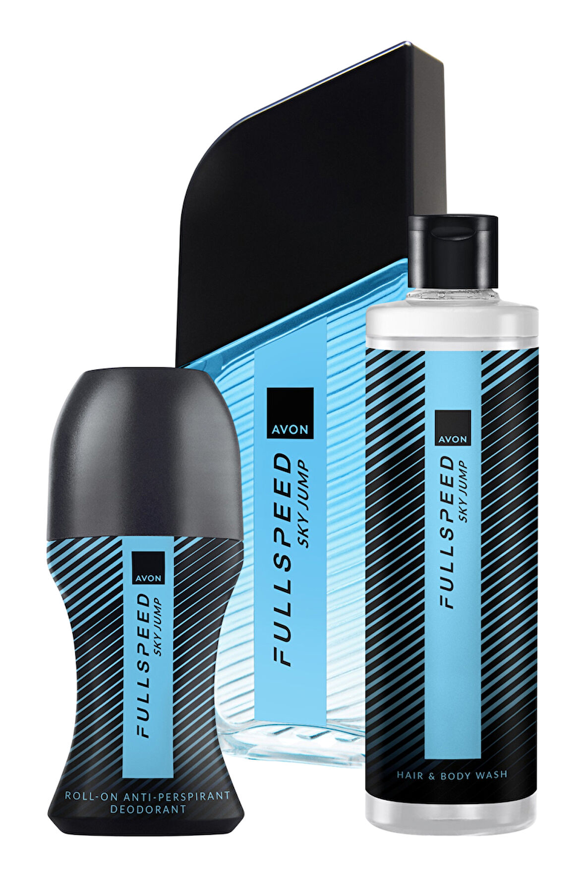 Full Speed Sky Jump Erkek Parfüm Rollon ve Şampuan Set