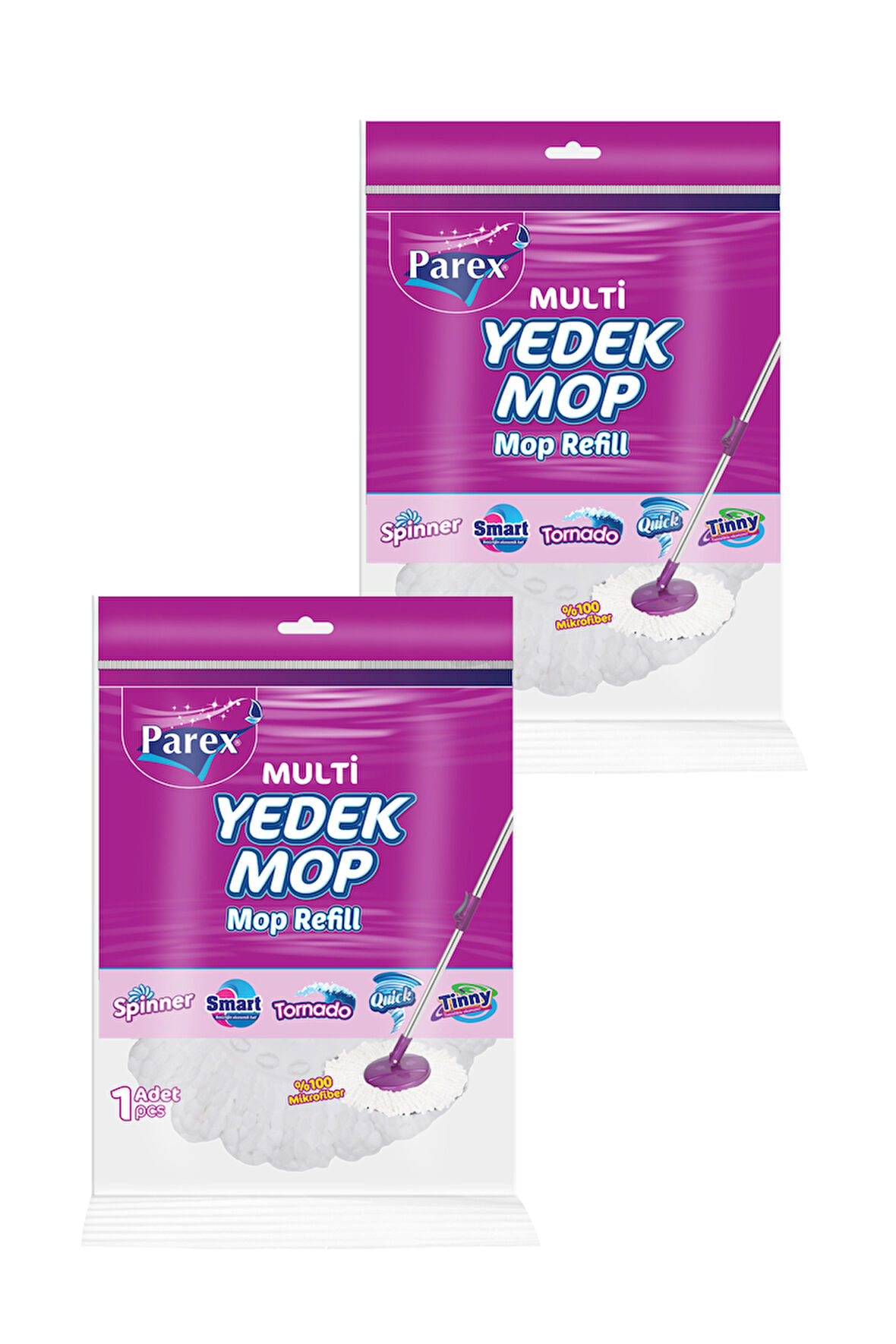 Multi Yedek Mop İkili Set