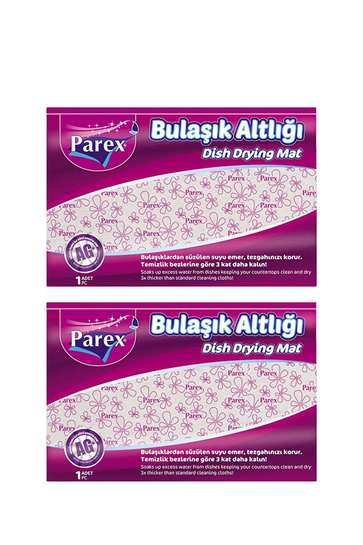 Bulaşık Altlığı 46 x 30 cm İkili Set