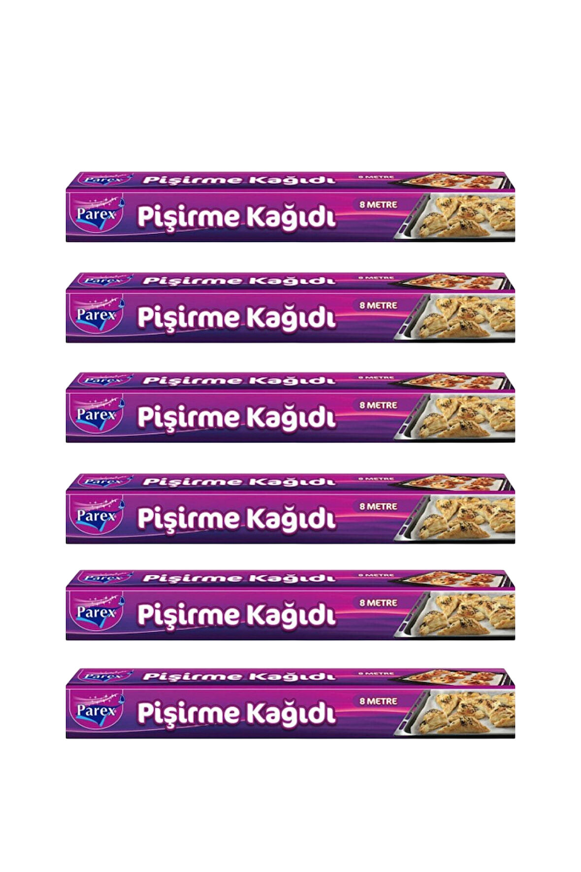 Pişirme Kağidi 8 Mt Altılı Paket
