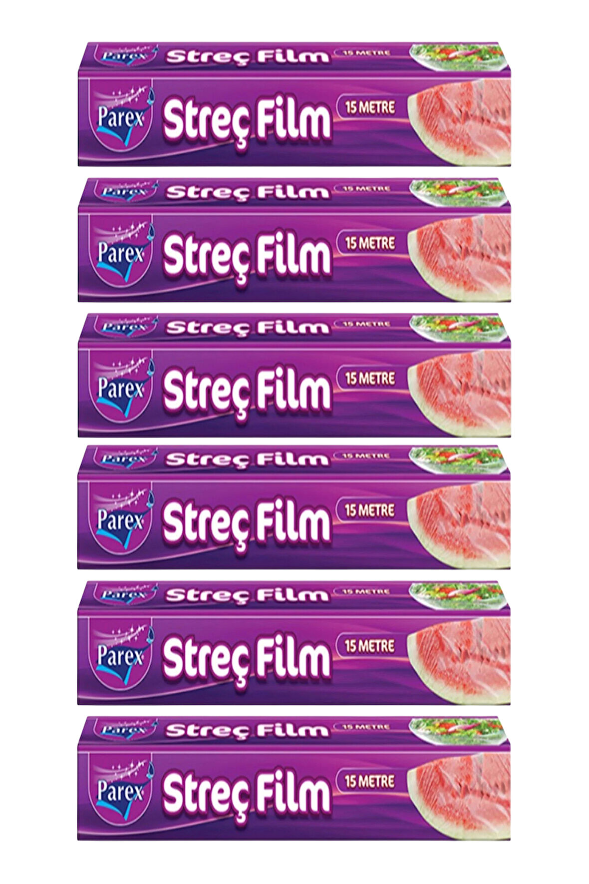 Streç Film 15 Mt Altılı Paket