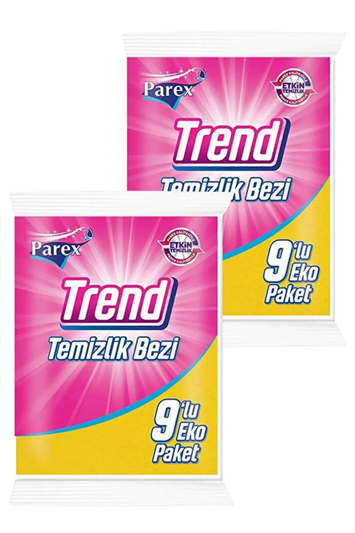 Trend 9'lu Temizlik Bezi İkili Paket