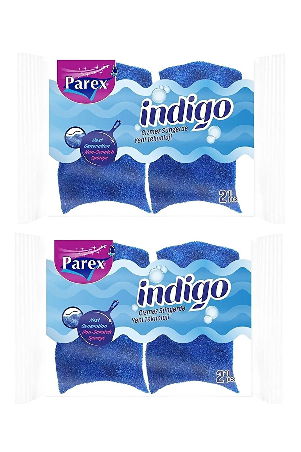 İndigo 2'li Sünger İkili Paket