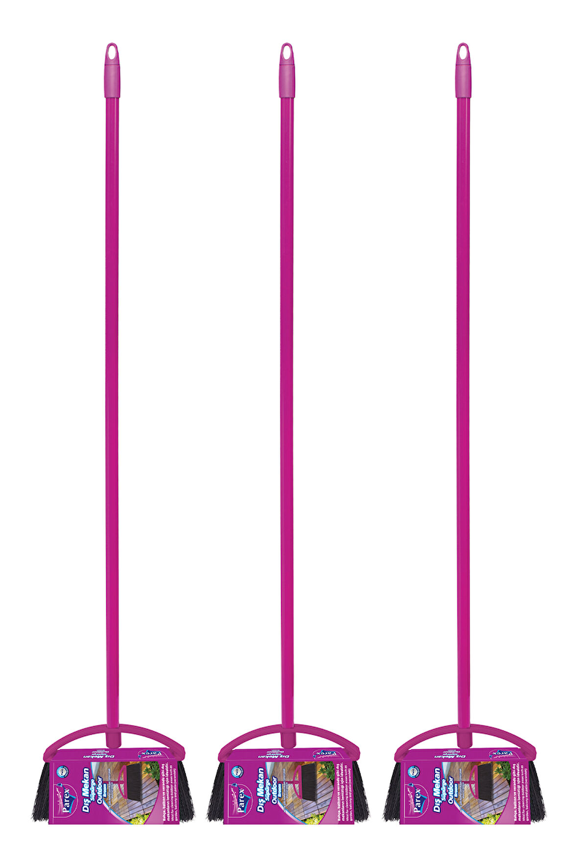 Dış Mekan Süpürge Üçlü Paket