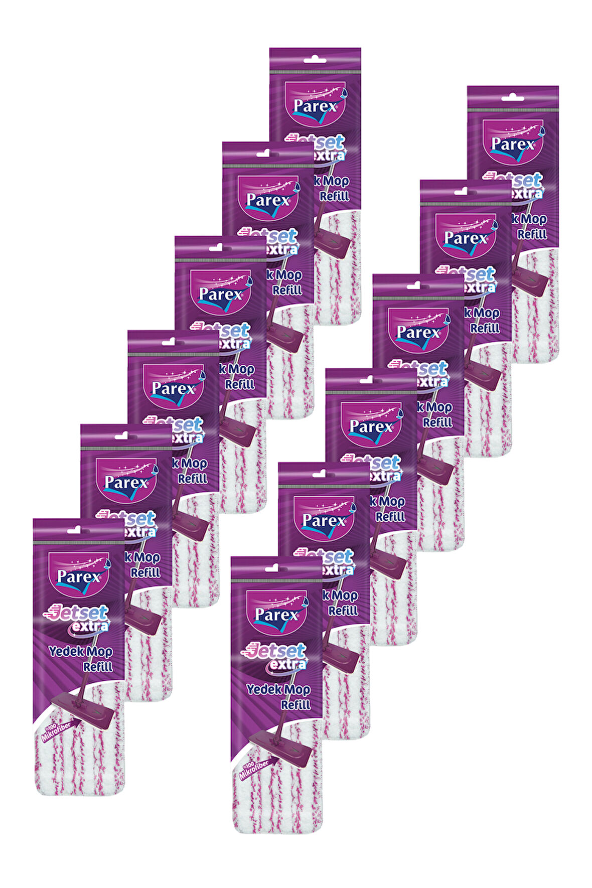 Jetset Extra Yedek Mop Onikili Paket