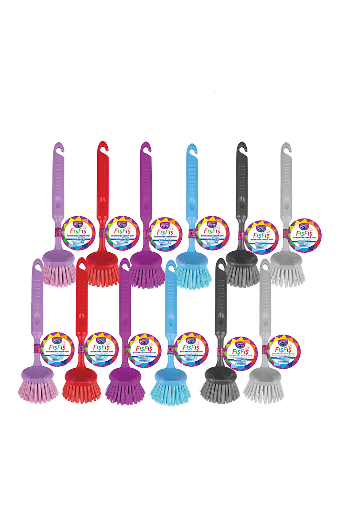 Fışfış Bulaşık Fırçası Onikili Paket