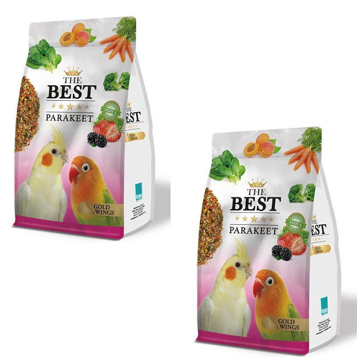 The Best Paraket Yemi 1,25 Kg X 2 Adet