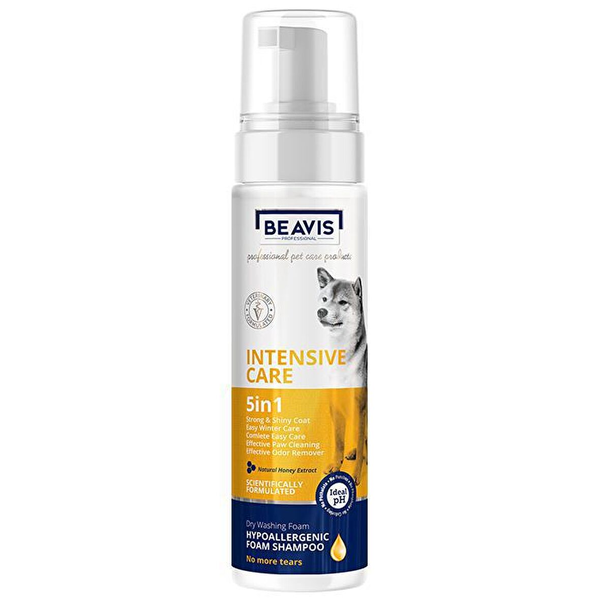 Beavis Dog Intensive Care 5 in 1 Foam Shampoo 200 ml