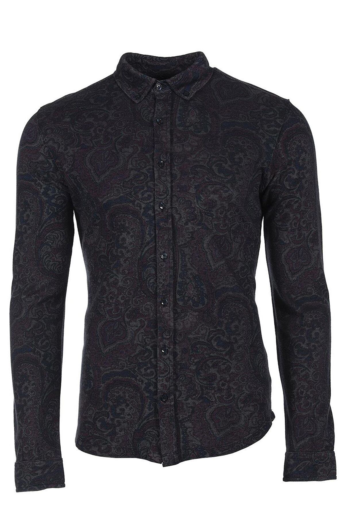 Arma Erkek Şal Desenli Gömlek 