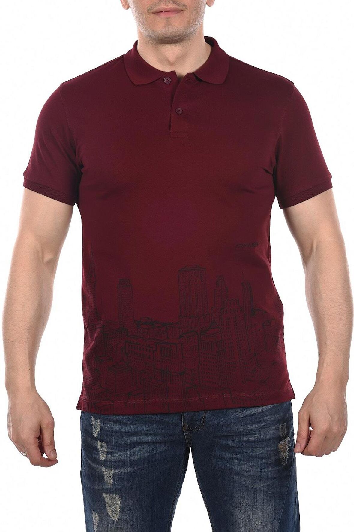 Arma Erkek Slim Fit Polo Yaka Tişört 