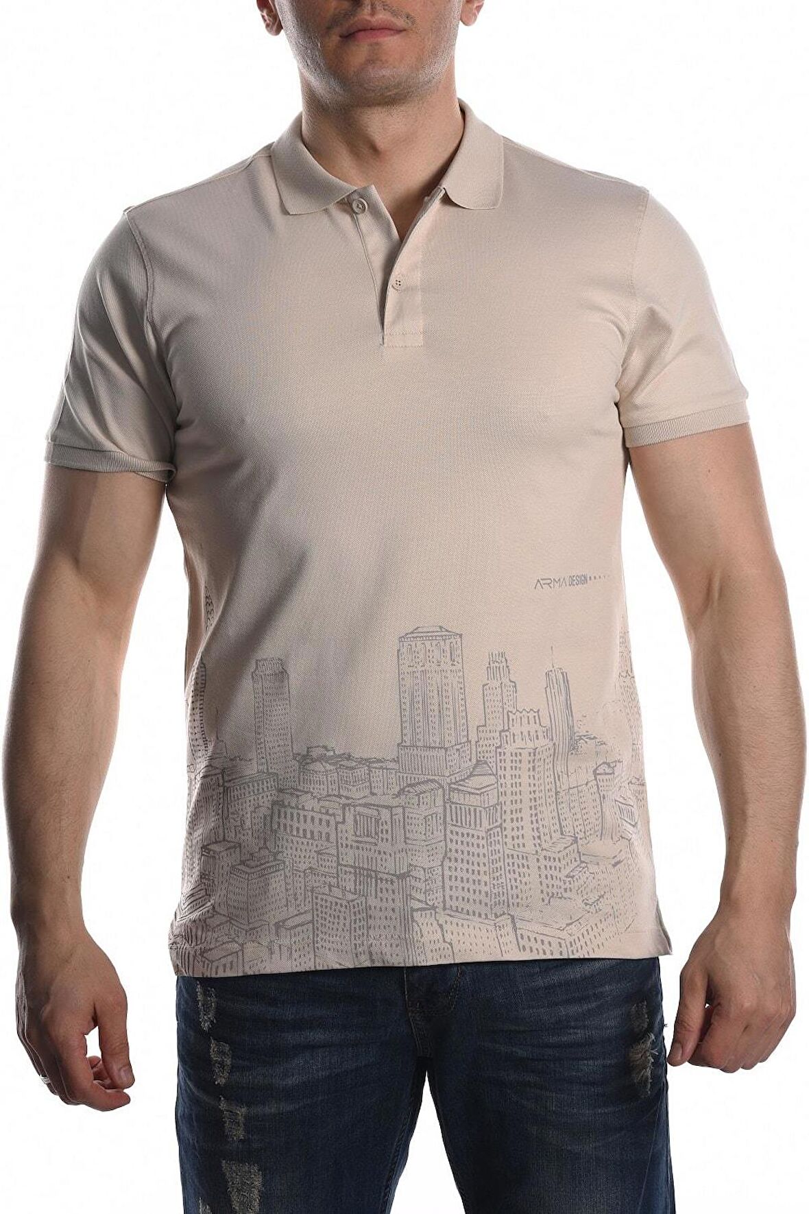 Arma Erkek Slim Fit Polo Yaka Tişört 