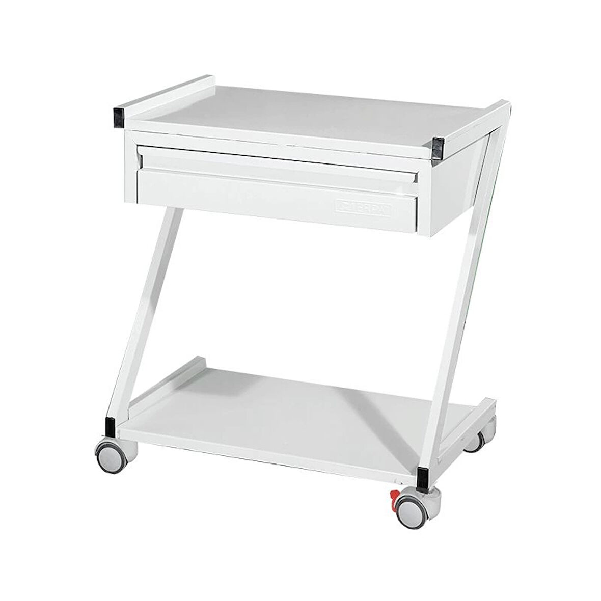 Cihaz Arabası | Z Tipi, Çekmeceli Metal Gövde, Antistatik Tekerlekli E-231/A