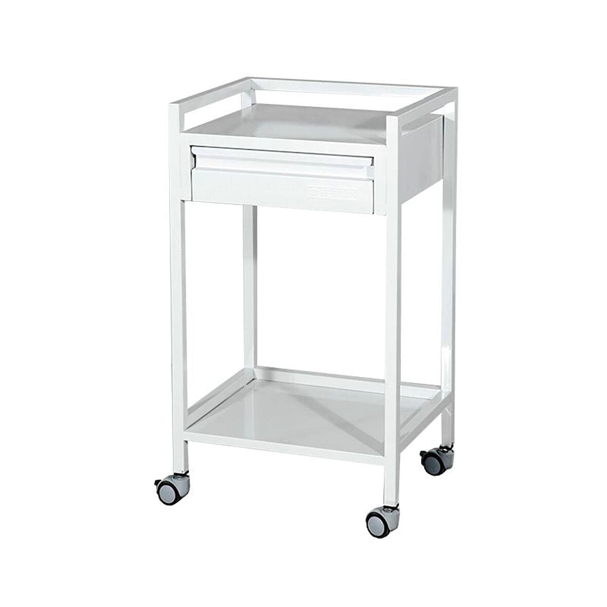 Çekmeceli Troyler Araba | Metal Gövde, Antibakteriyel Boyalı, Antistatik Tekerlekli E-232/A