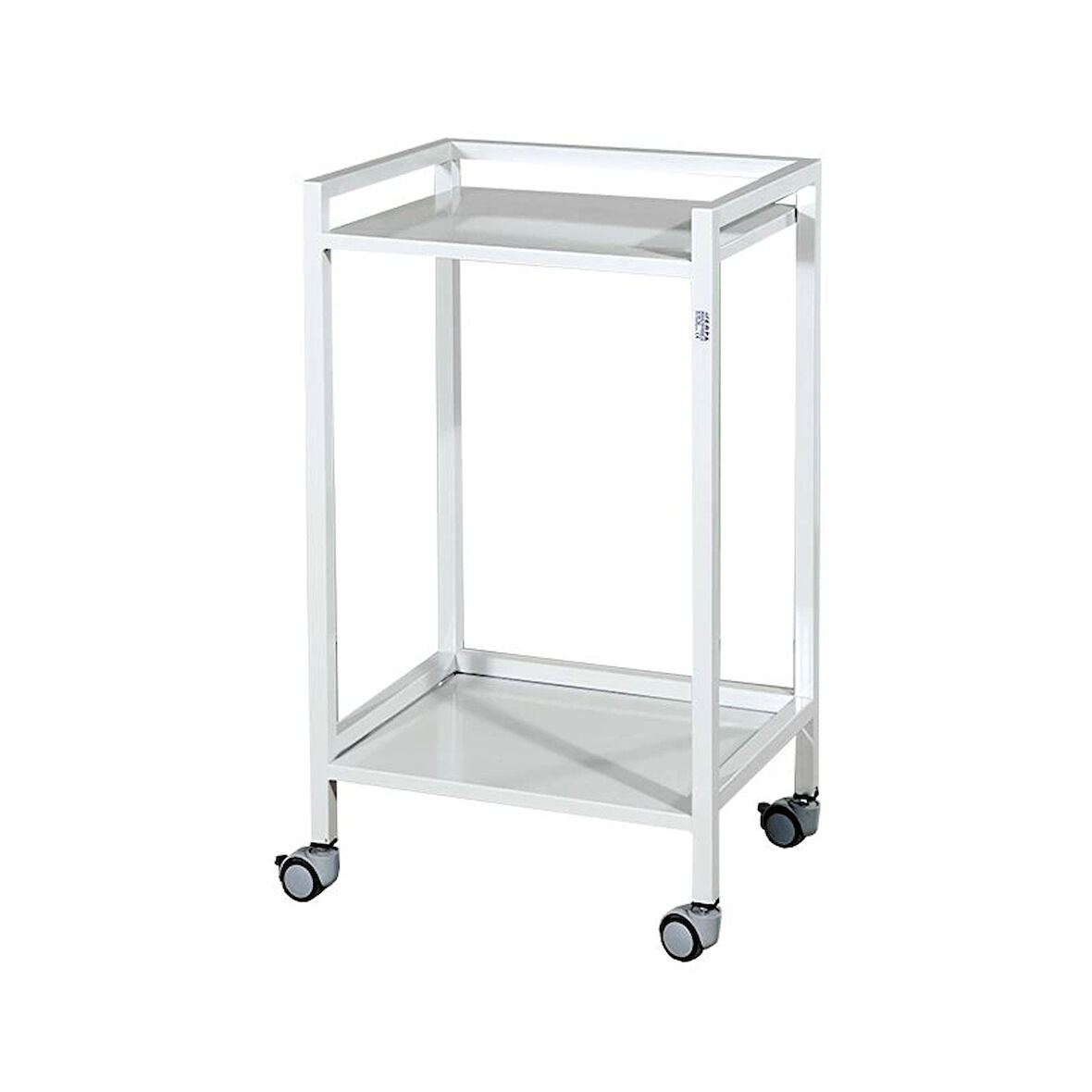 Troyler Araba | Antibakteriyel Boyalı Metal Gövde, Antistatik Tekerlekli E-232