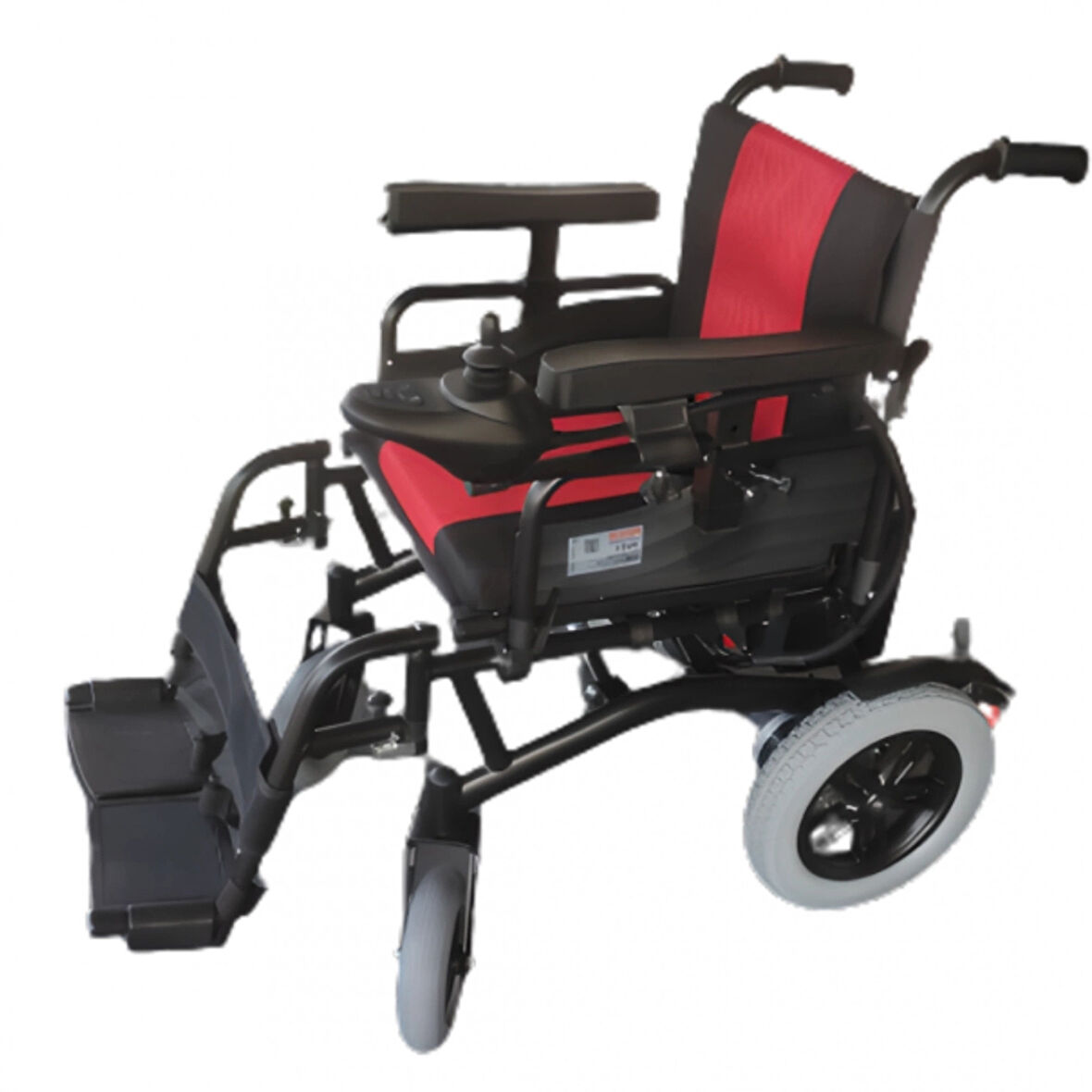 Poylin P201 Katlanabilir Akülü Tekerlekli Sandalye | Çelik Gövde, Kompakt Tasarım, 120 kg Taşıma Kapasiteli