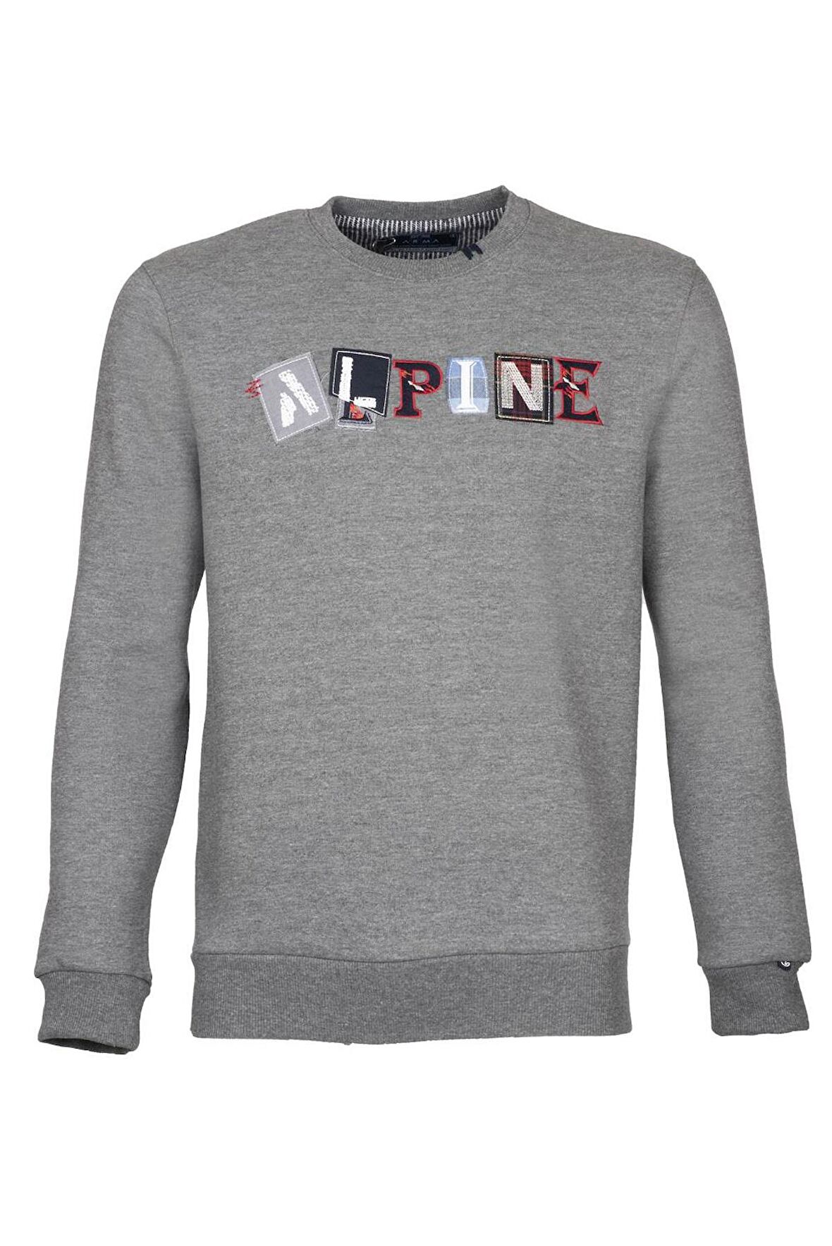 Arma Erkek Bisiklet Yaka Sweatshirt 