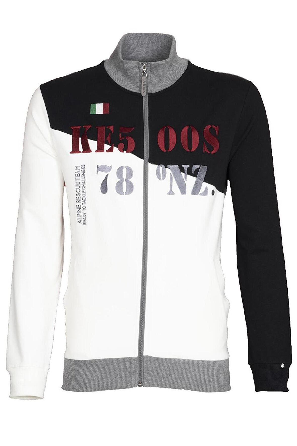 Arma Erkek Fermuarlı Sweatshirt 