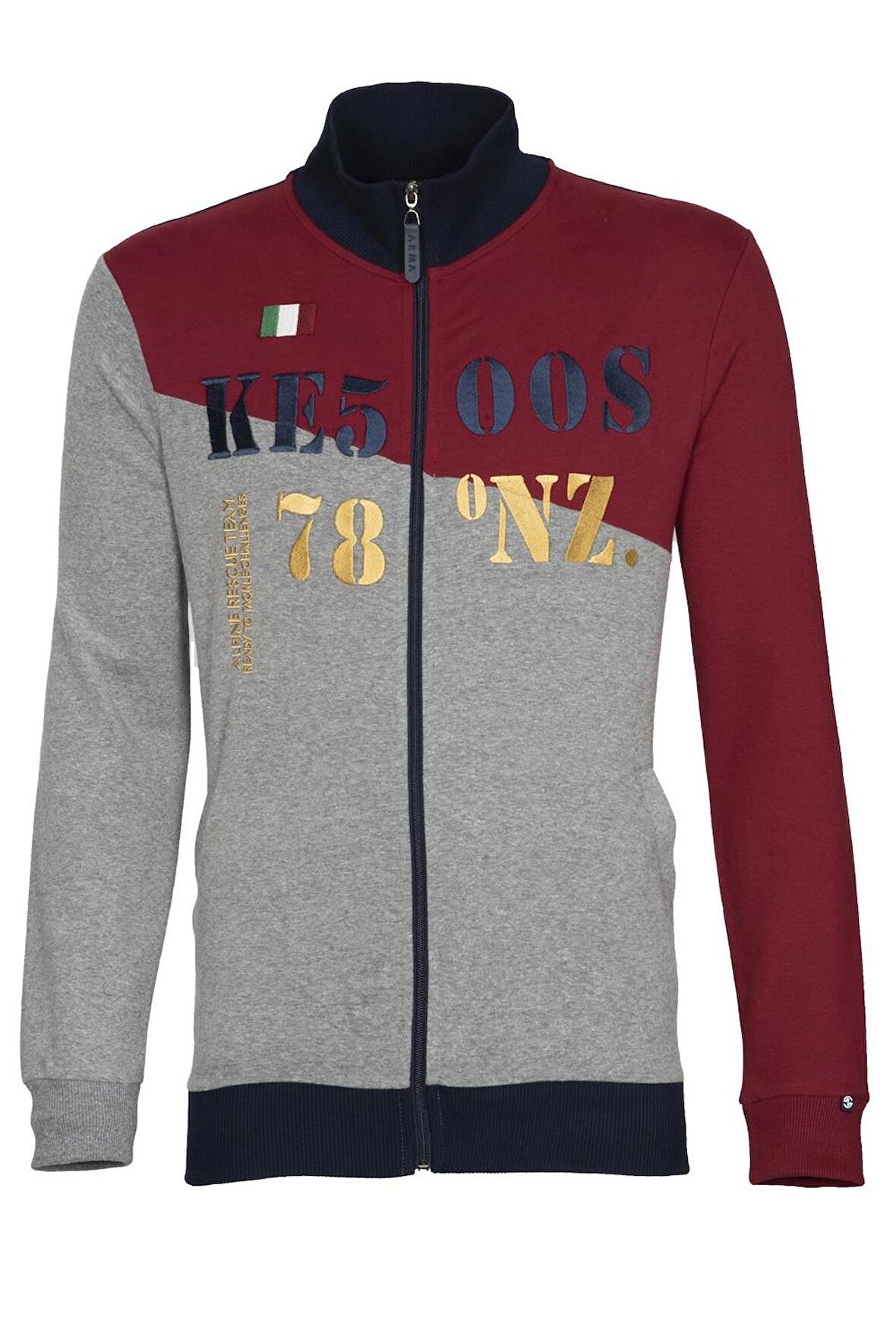 Arma Erkek Fermuarlı Sweatshirt 