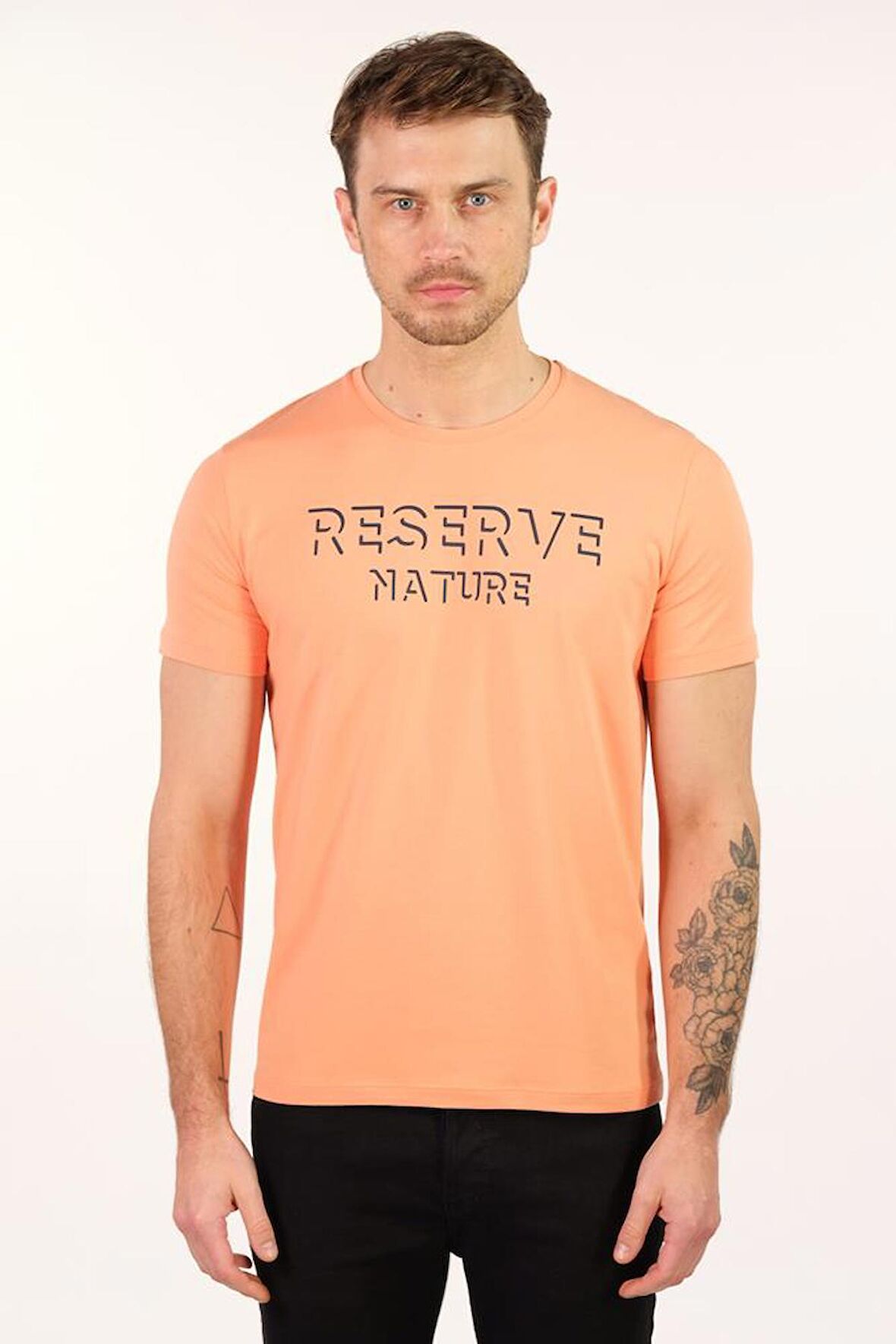 Arma Erkek Bisiklet Yaka Tişört 