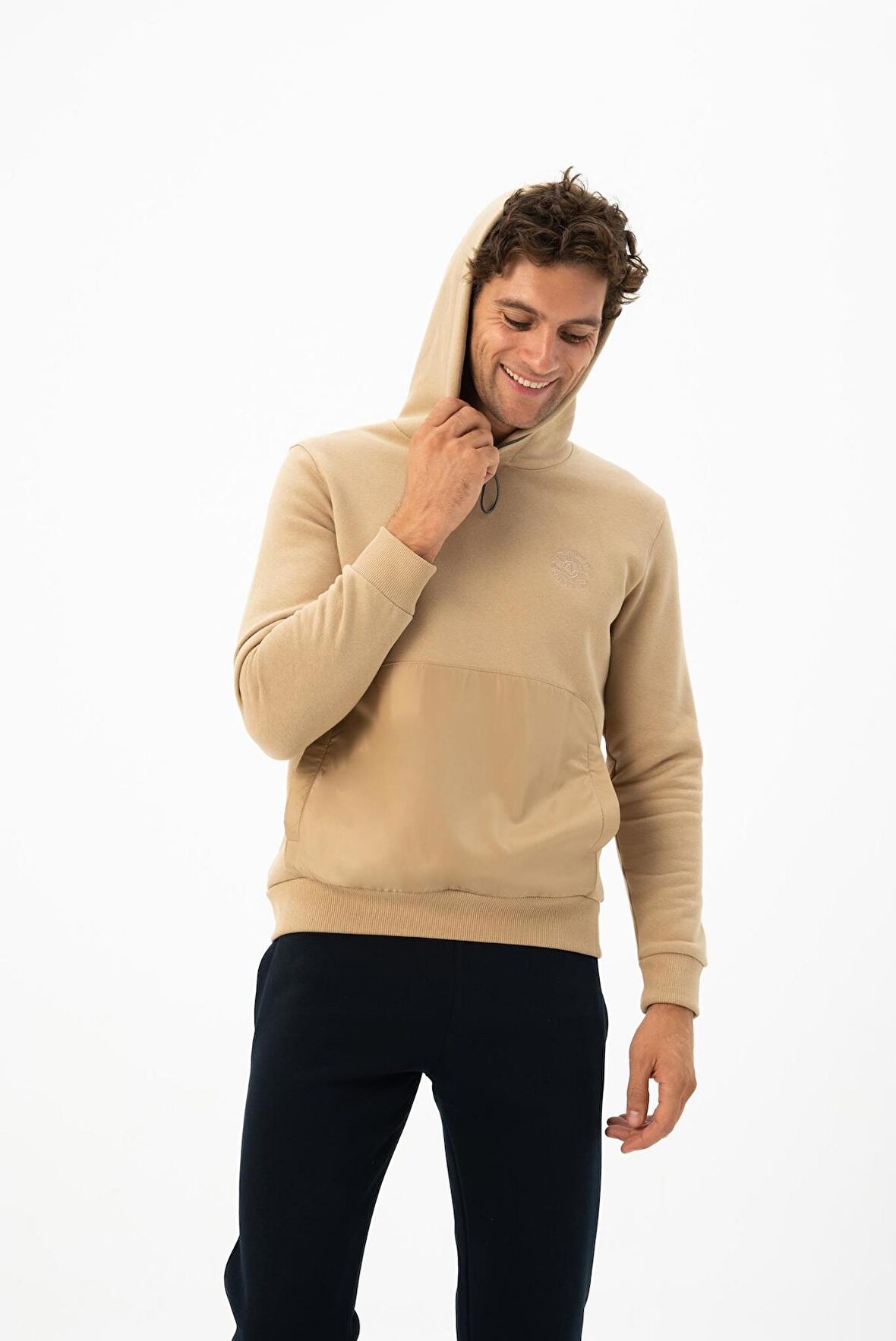 Arma Erkek Cepli Kapüşonlu Sweatshirt 