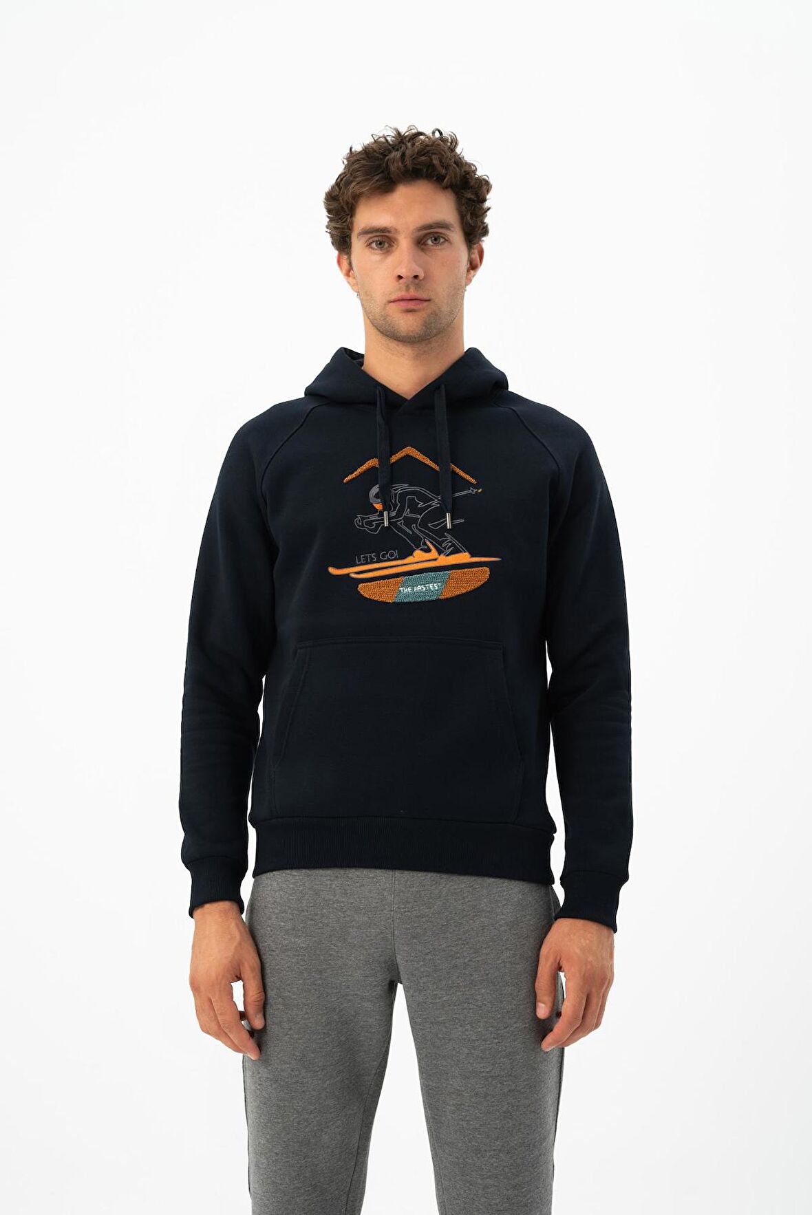 Arma Erkek Kanguru Cepli Regular Fit Sweatshirt 