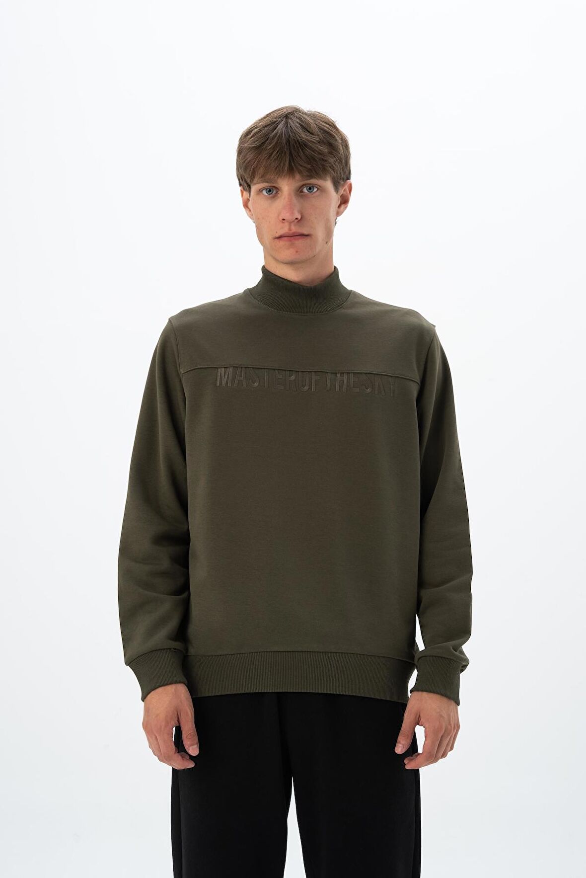 Arma Erkek Regular Fit Balıkçı Yaka Sweatshirt 