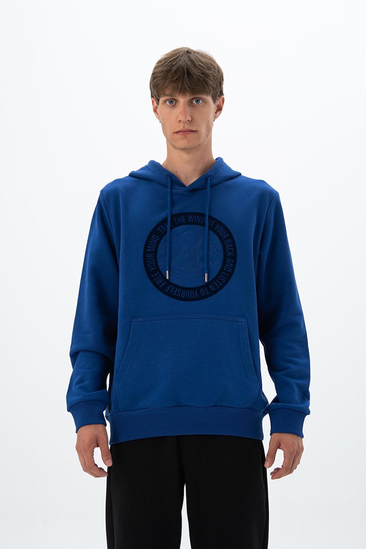 Arma Erkek Regular Fit Kanguru Cepli Sweatshirt 