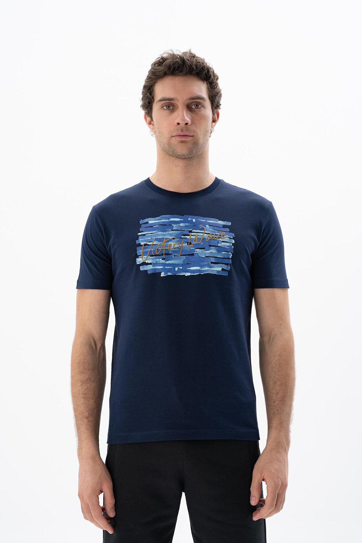 Arma Erkek Regular Fit Bisiklet Yaka Tişört 