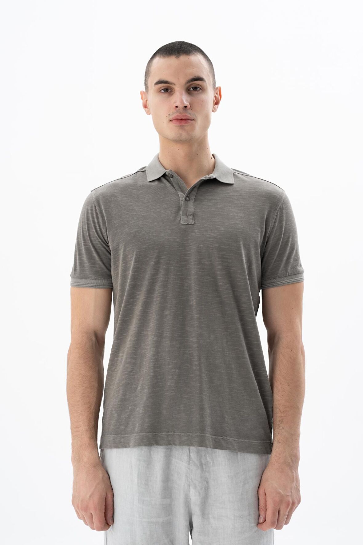 Arma Erkek Regular Fit Parça Boyama Polo Yaka Tişört 