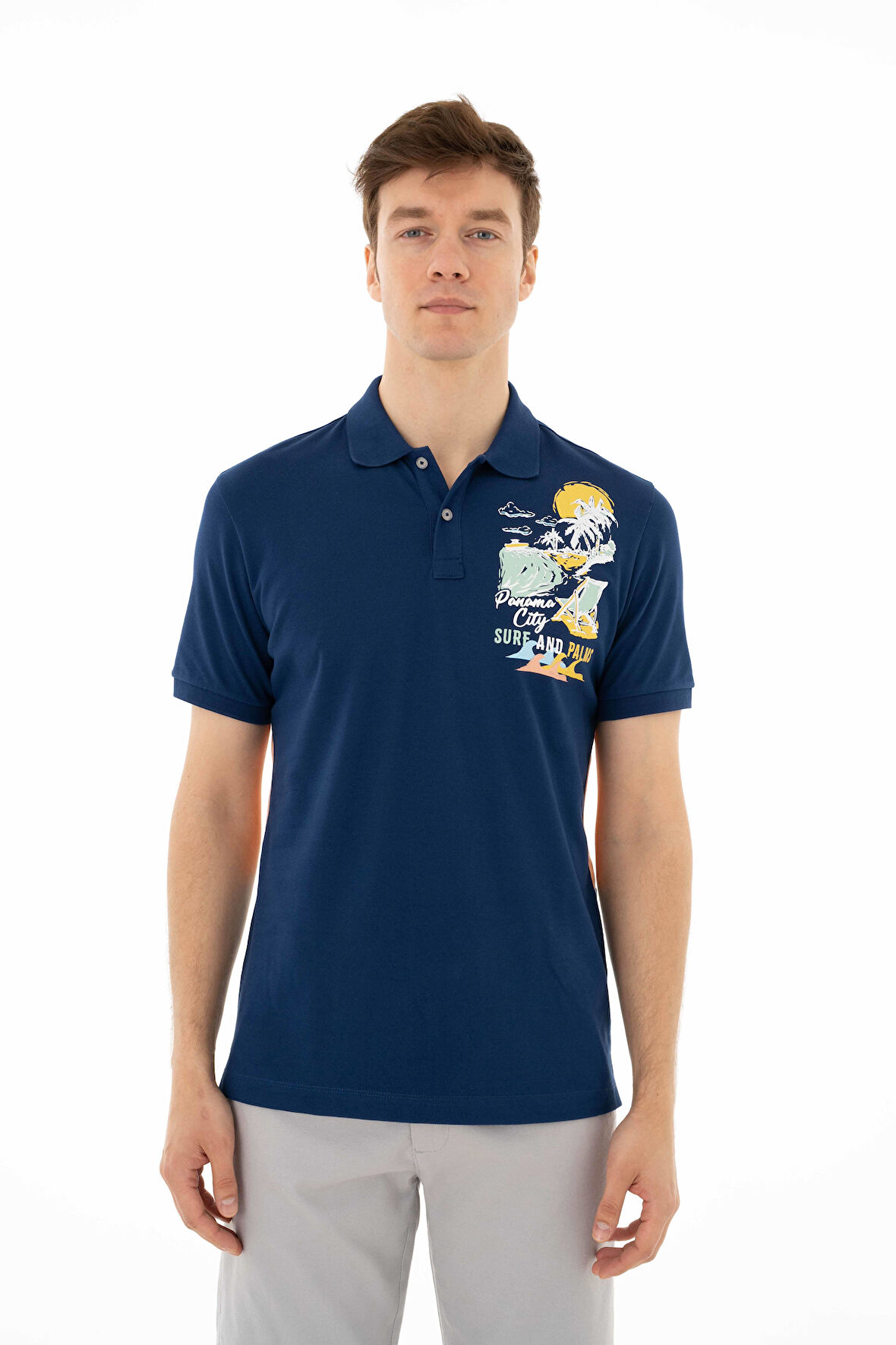 Arma Erkek Regular Fit Polo Yaka Tişört 