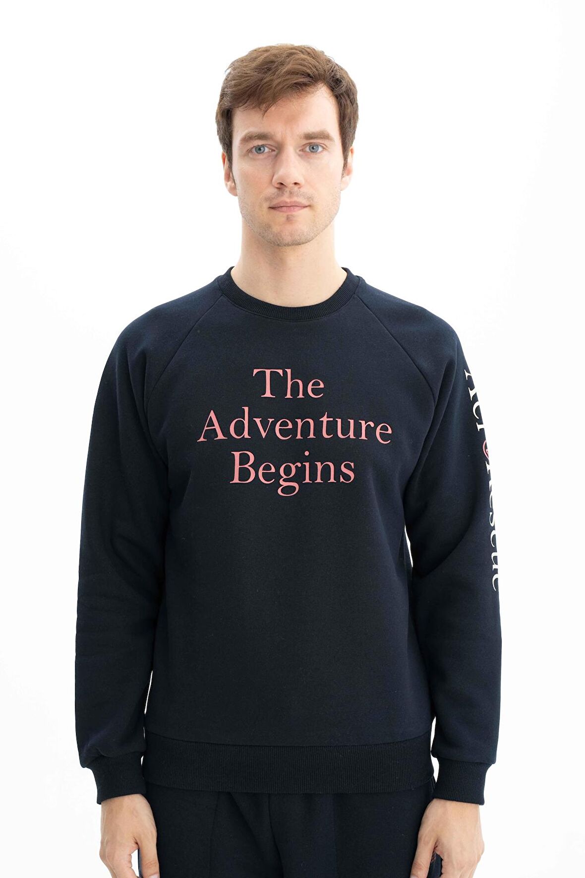 Arma Erkek Regular Fit Bisiklet Yaka Sweatshirt 