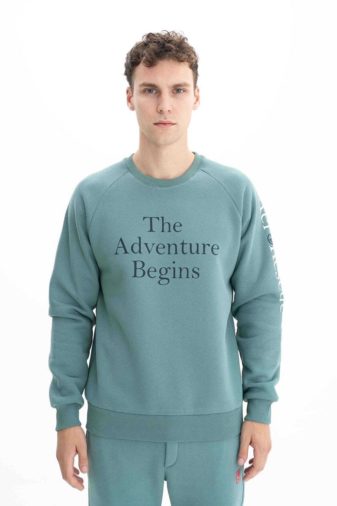 Arma Erkek Regular Fit Bisiklet Yaka Sweatshirt 