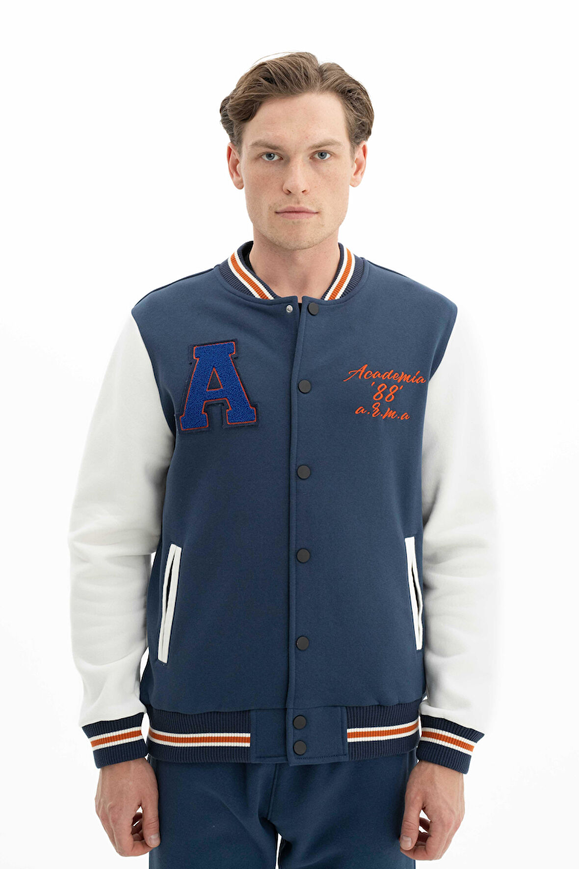 Arma Erkek Şık Tarz Cepli Regular Fit Düğme Kapamalı Kolej Mont Sweatshirt K26264650001 