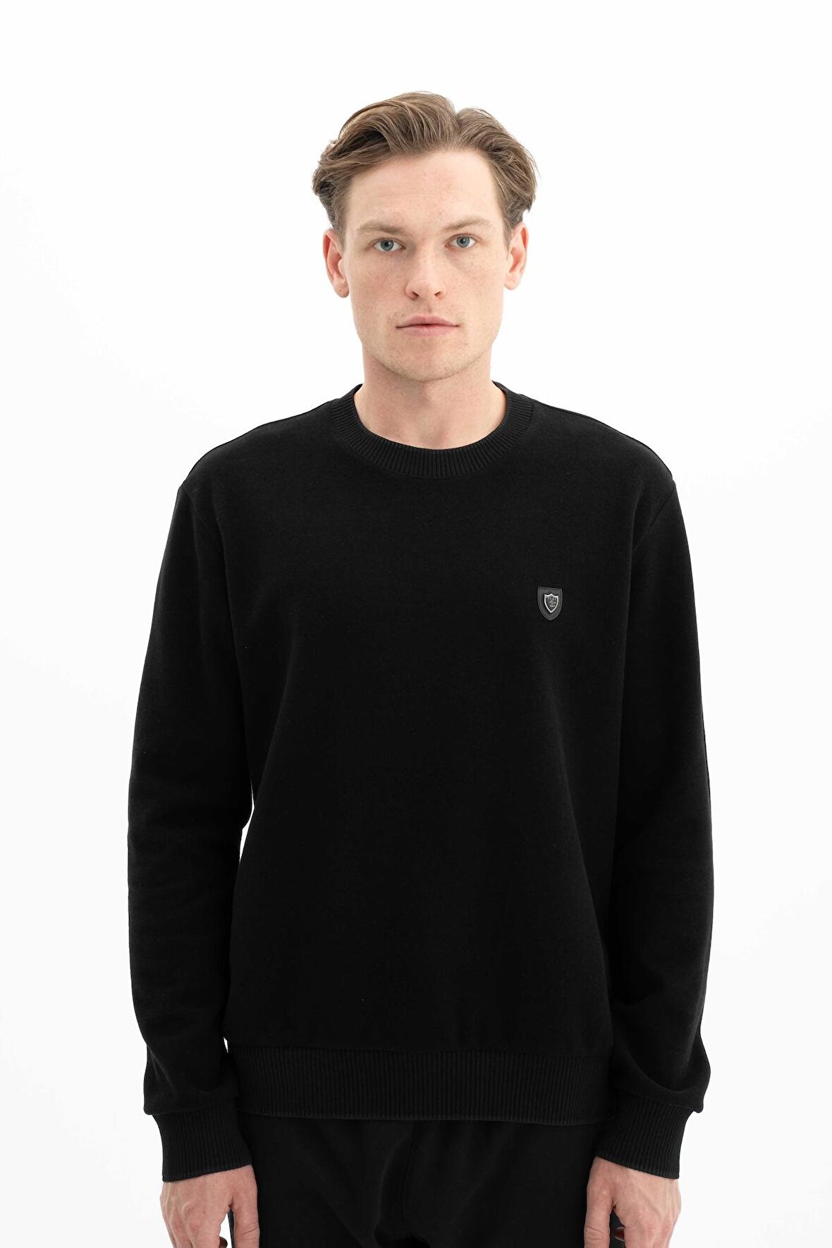 Arma Erkek Regular Fit Selanik Bisiklet Yaka Sweatshirt 