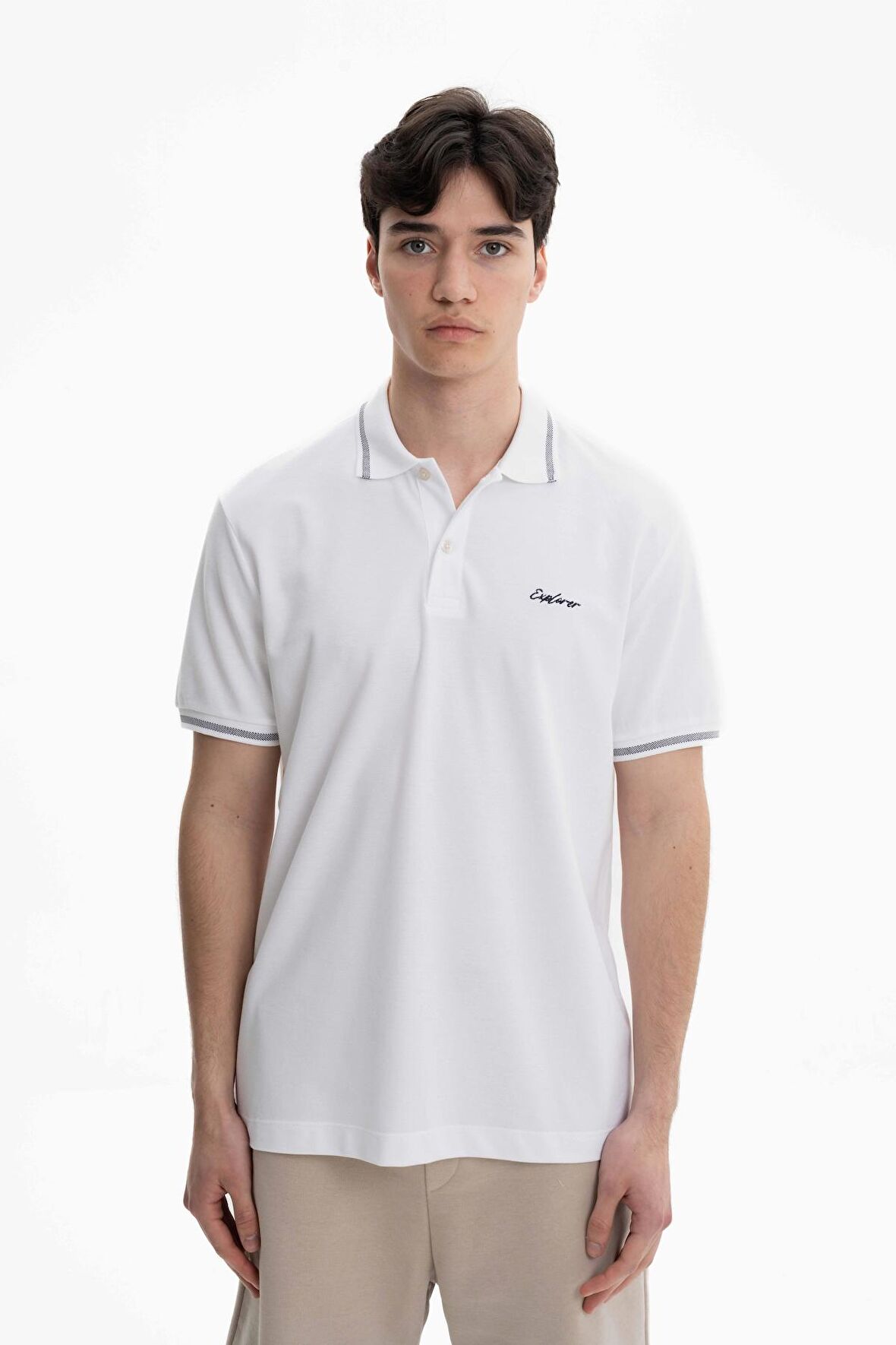 Arma Erkek Pamuklu Polo Yaka Tişört 