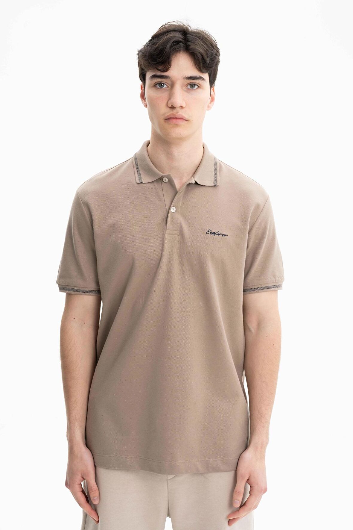 Arma Erkek Pamuklu Polo Yaka Tişört 