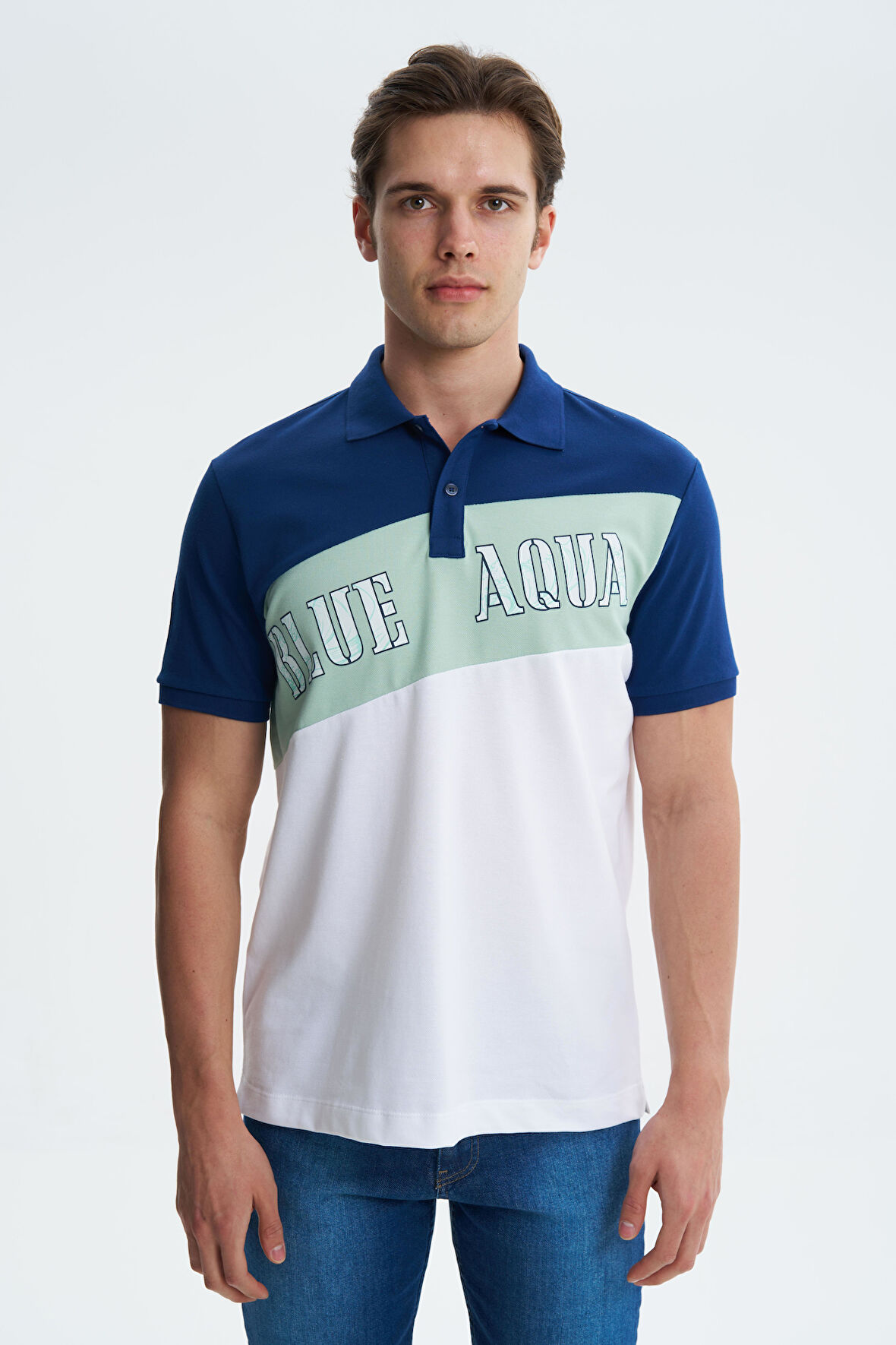 Arma Erkek Regular Fit Likralı Polo Yaka Tişört 