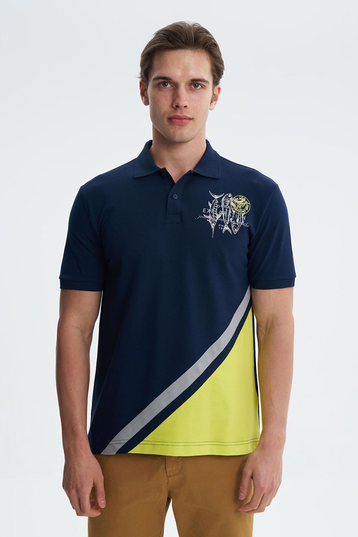 Arma Erkek Regular Fit Likralı Pike Polo Yaka Tişört 