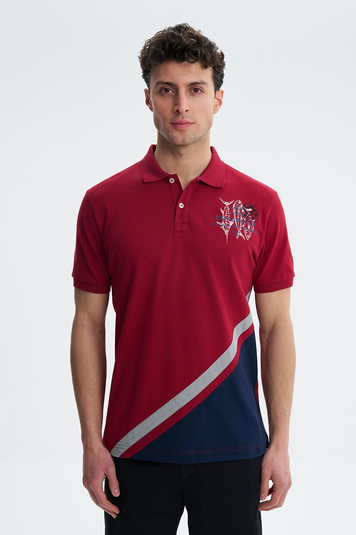 Arma Erkek Regular Fit Likralı Pike Polo Yaka Tişört 